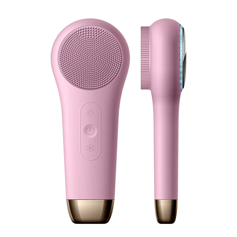 Electric Silicone Facial Cleansing Brush – Sonic Vibration Deep Pore Scrubber
