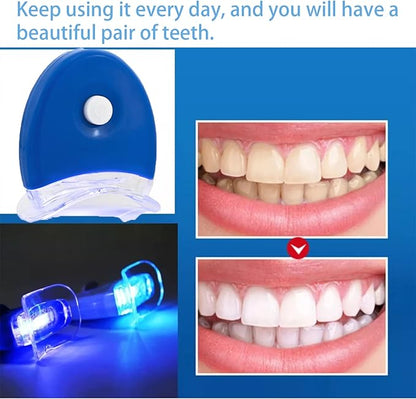 Teeth Whitening Kit with LED Light – Professional Home Whitening System